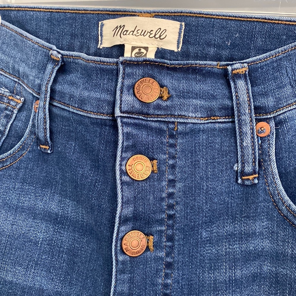 New Madewell jeans.